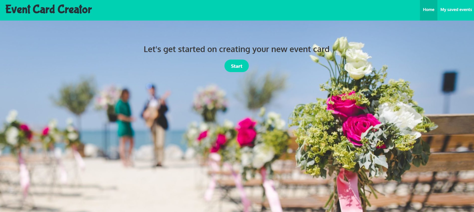 marketing website screenshot
